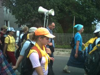 Święciec – tubę i to dobrowolnie ;-) niósł sam dyrektor gimnazjum w Luzinie Kazik